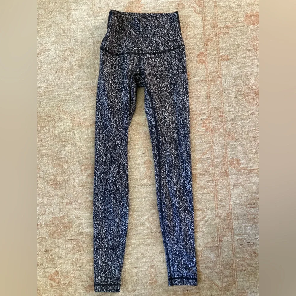 lululemon athletica Black Speckle High-Waist Leggings